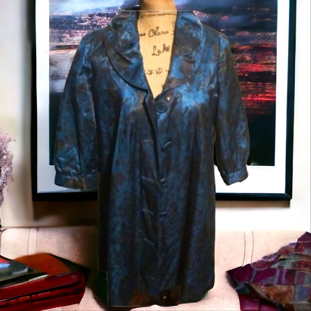 Forever Twentyone Floral Coat Size S